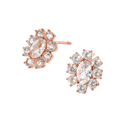 Boucles d'oreilles éthérées inspirées des fleurs