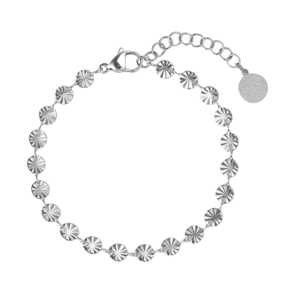Bracelet Fleur Pleine Floraison en acier inoxydable plaqué or