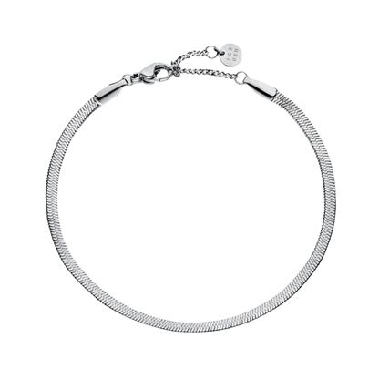 Bracelet chaîne serpent en acier inoxydable plaqué or