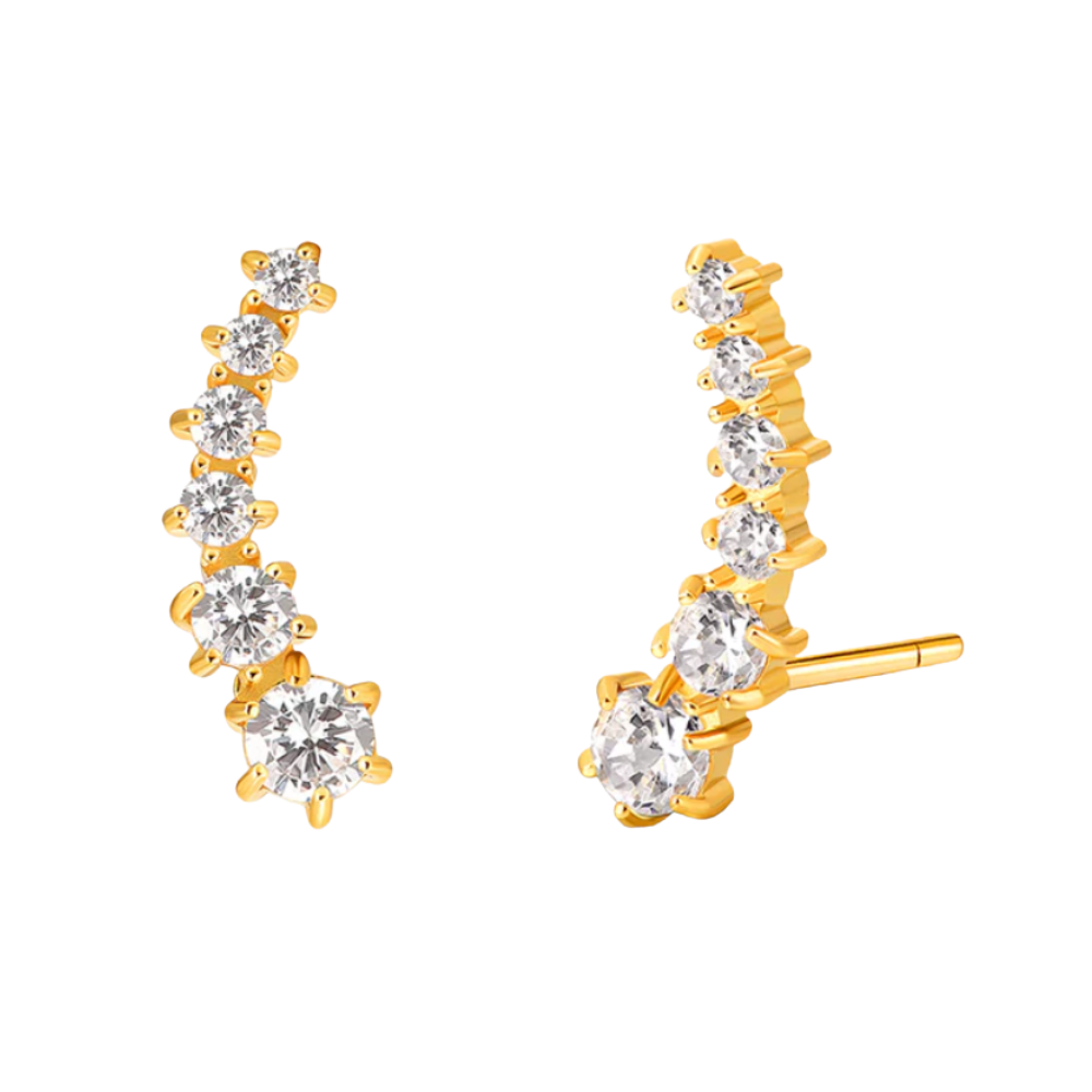 Boucles d'oreilles pendantes éblouissantes inspirées des météores